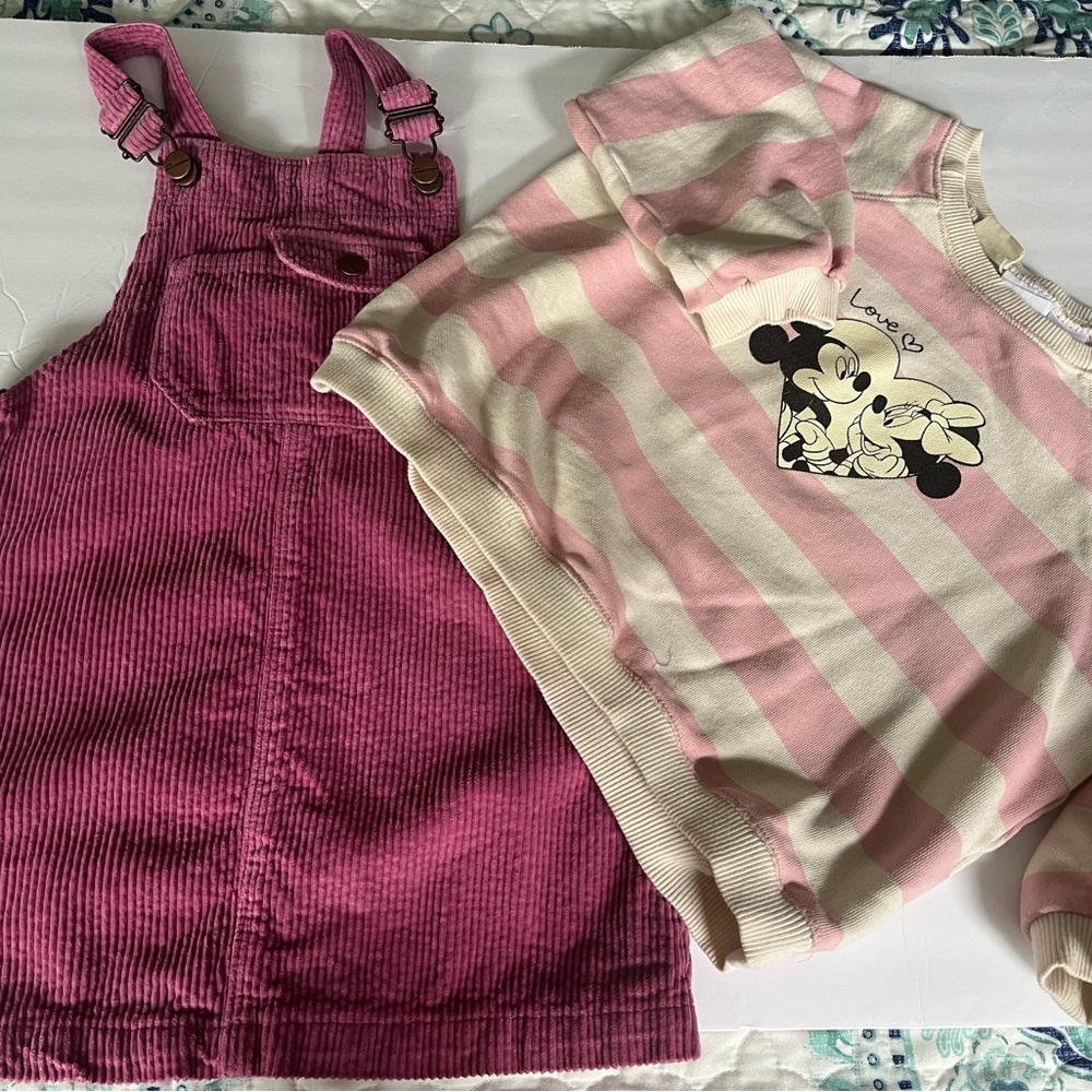 Petticoat and sweatshirt Zara size 4-5